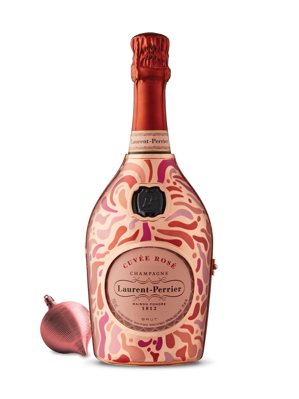 Laurent-Perrier Metal Jacket Petals Edition Brut Cuvée Rosé Champagne 750 ml bottle VINTAGES