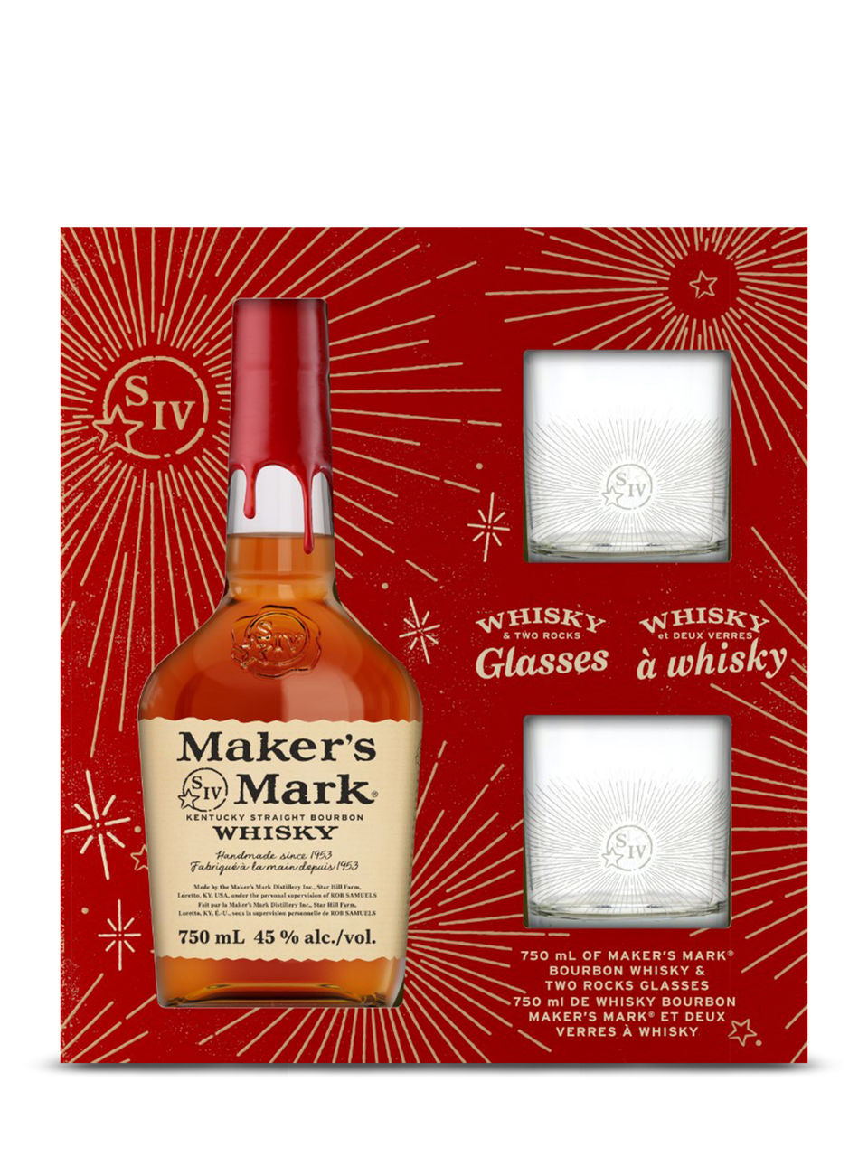 Makers Mark Original Gift Pack 750 ml bottle