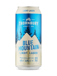 Thornbury Blue Mountain Light Lager 473 ml can