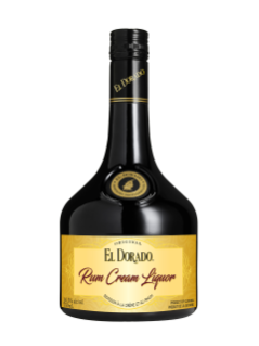 El Dorado Golden Rum Cream Liquor  750 mL bottle