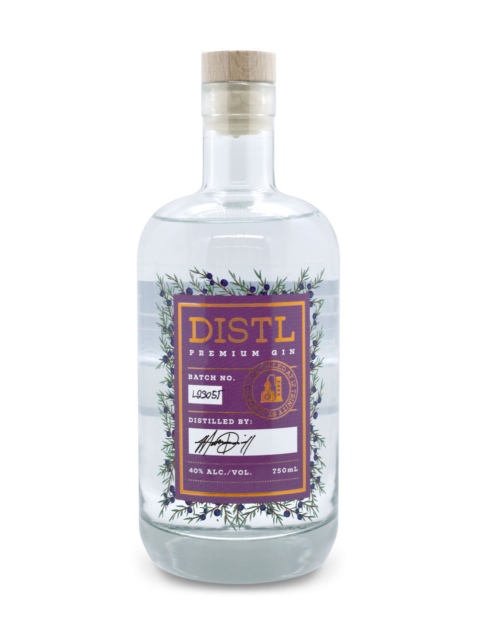 DISTL Gin 750 ml bottle