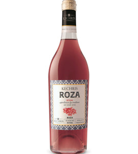 Kechris Roza Retsina Wine 750 ml bottle Xinomavro