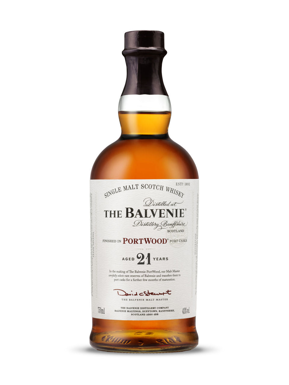 Balvenie 21 Year Old Portwood 750 ml bottle