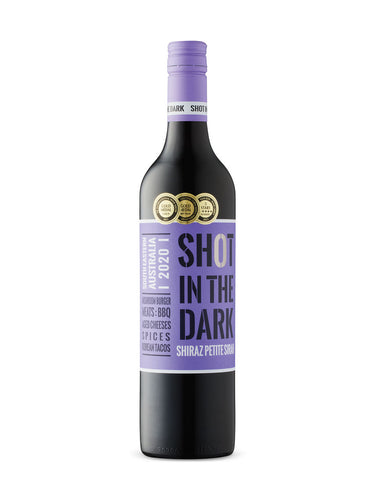 Shot In The Dark Shiraz Petite Sirah Red Blend 750 ml bottle