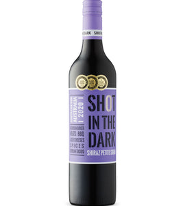 Shot In The Dark Shiraz Petite Sirah Red Blend 750 ml bottle