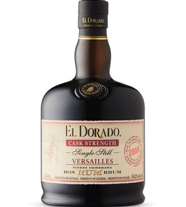 El Dorado Single Still Cask Strength Versailles 750 ml bottle