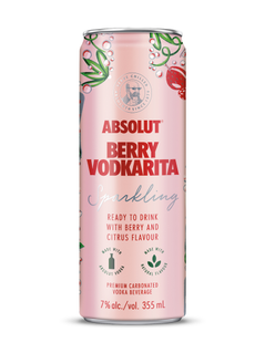 Absolut Berry Vodkarita 355 ml can