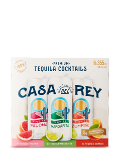 Casa Del Rey Tequila Cocktail Mixed 6 Pack 6 x 355 ml can