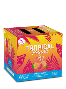 Palm Bay Rum Punch Mango Guava 4 x 355 ml can