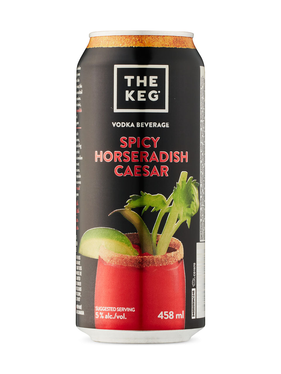 Keg Spicy Horseradish Caesar 458 ml can