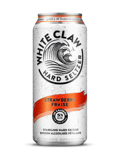 White Claw Strawberry 473 ml can