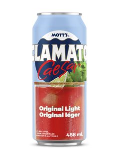 Motts Clamato Light 458 ml can