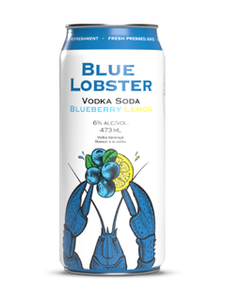 Blue Lobster Vodka Soda Blueberry Lemon 473 ml can