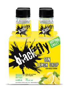 Black Fly Gin Lemon Drop 4 x 400 ml bottle