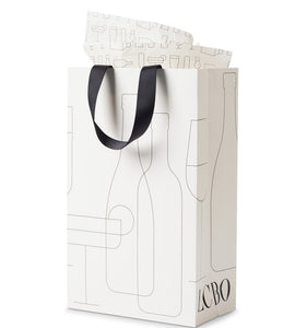 Large 2-Bottle Gift Bag