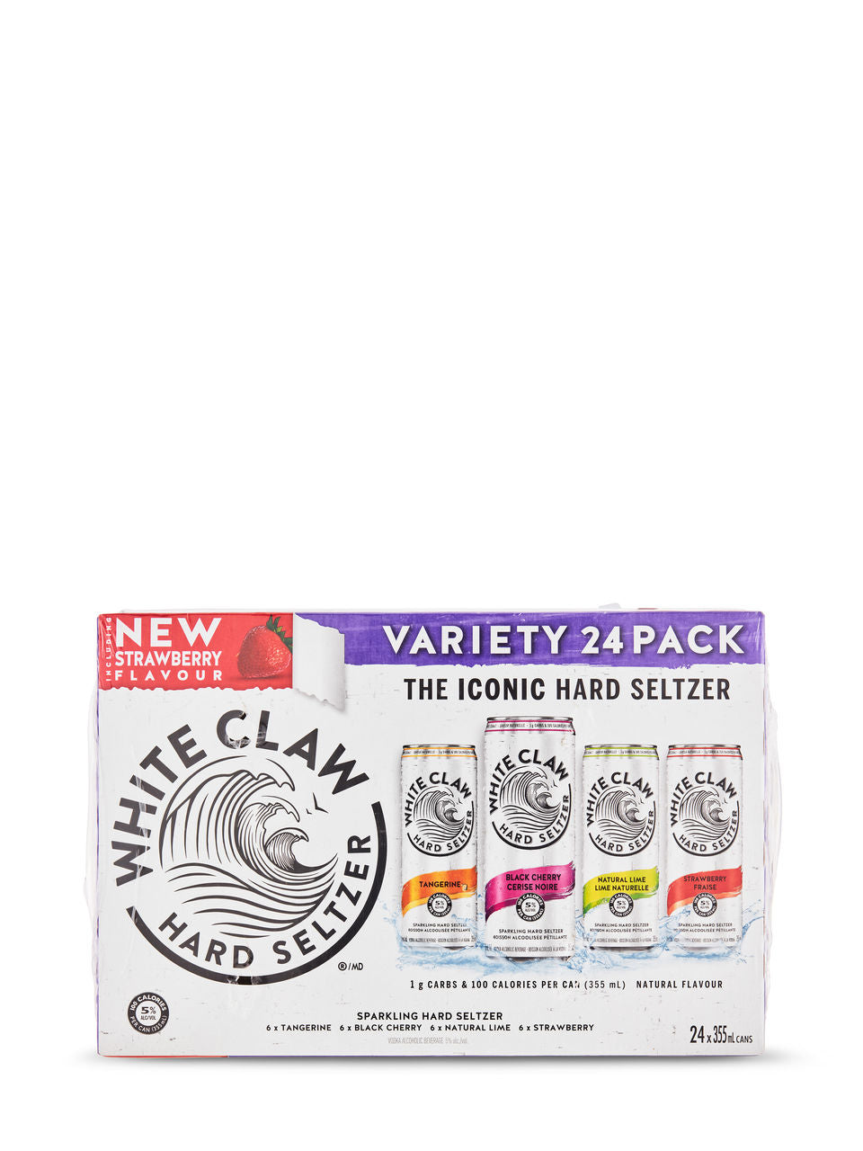 White Claw Variety 24 Pack 24 x 355 ml can
