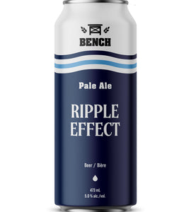 Bench Brewing Ripple Effect Pale Ale 473 ml can