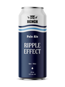 Bench Brewing Ripple Effect Pale Ale 473 ml can