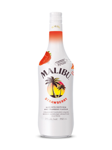 Malibu Strawberry Rum 750 ml bottle