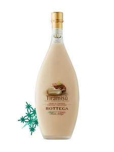 Bottega Tiramisu Cream Liqueur 500 ml bottle