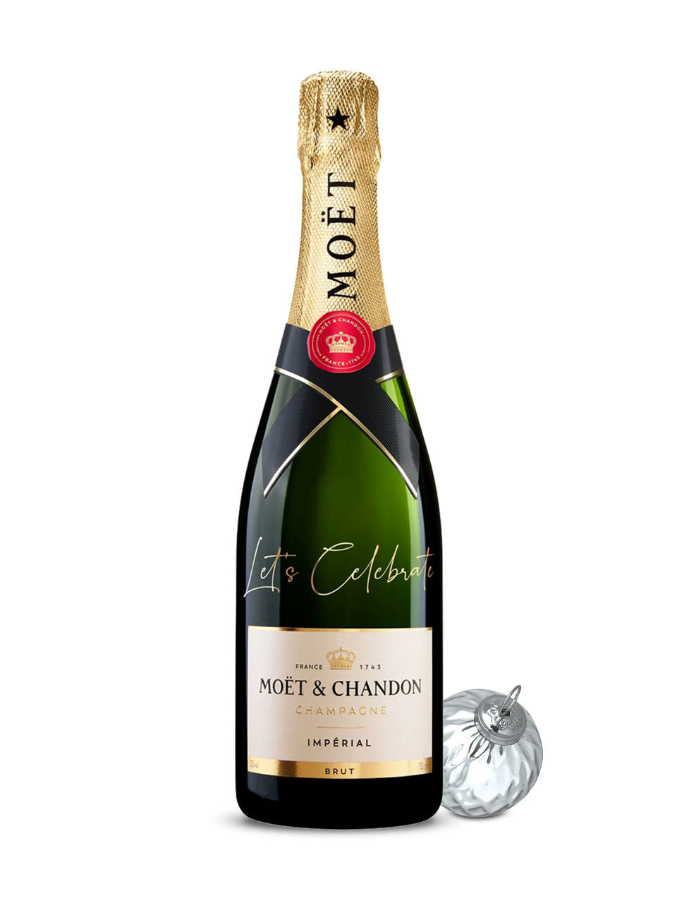 Moet & Chandon Brut Imperial Let's Celebrate 750 ml bottle VINTAGES