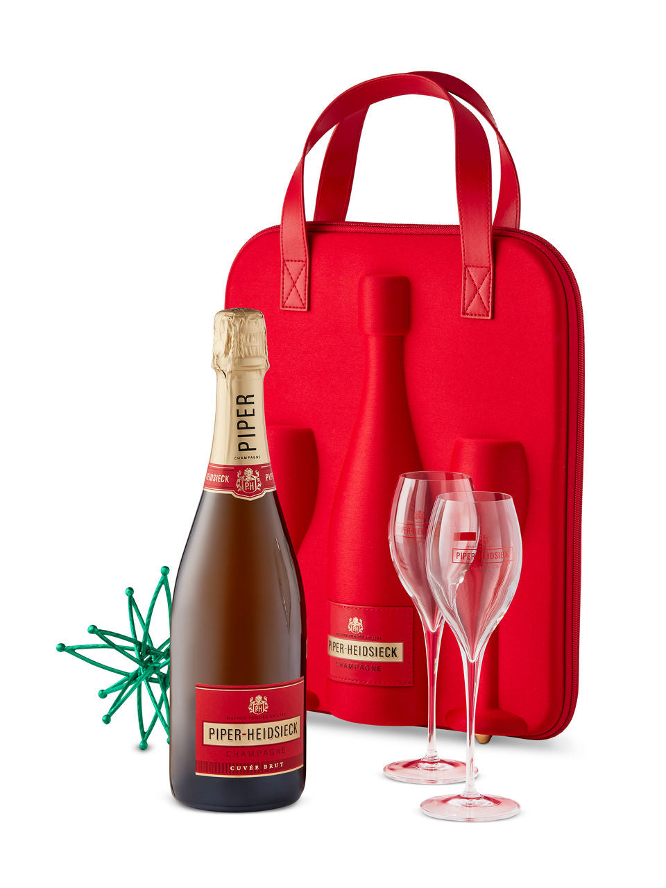 Piper-Heidsieck Brut Travel Flute Gift Set 750 ml bottle VINTAGES