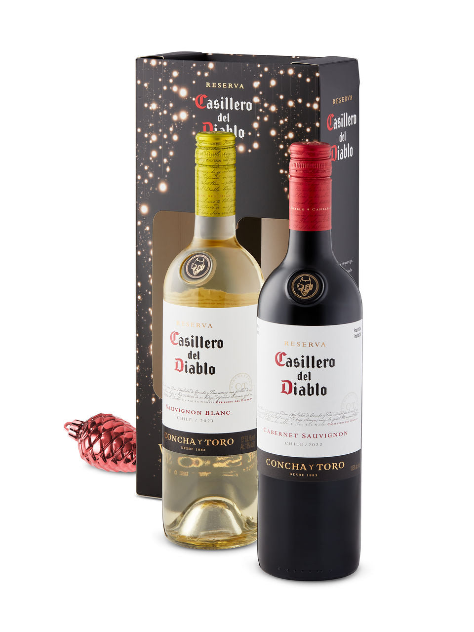 Casillero del Diablo Gift Pack - Cabernet Sauvignon & Sauvignon Blanc 750 ml bottle VINTAGES