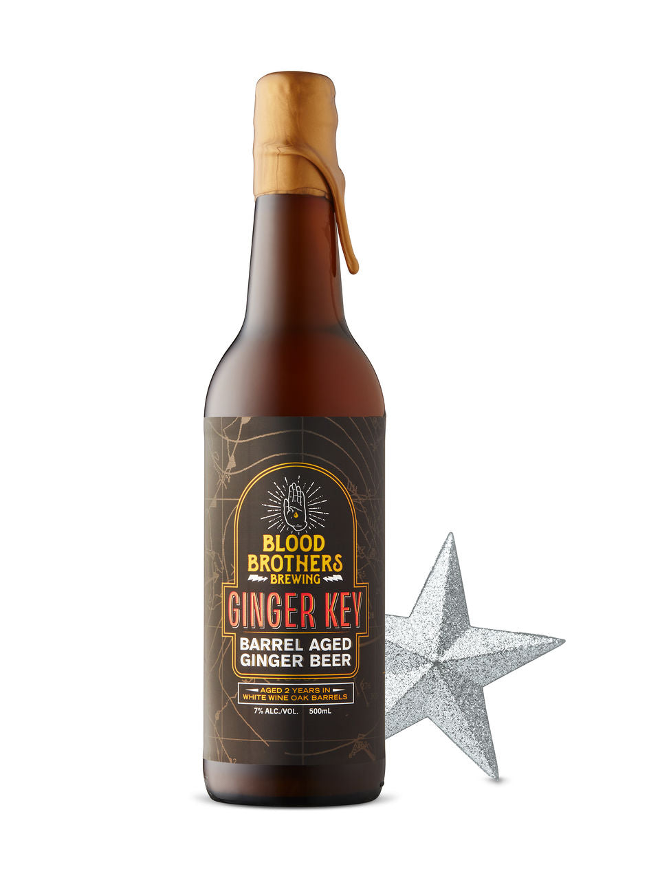 Blood Brothers Ginger Key 500 ml bottle