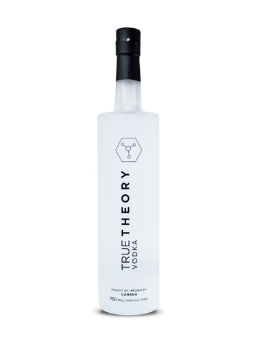 True Theory Vodka 750 ml bottle