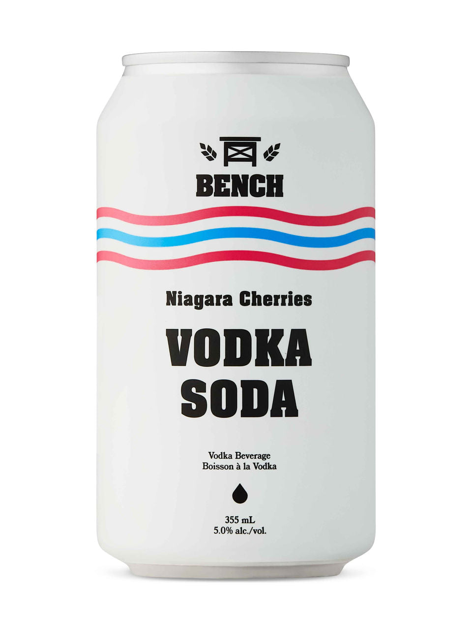 Bench Niagara Cherries Vodka Soda 355 ml can