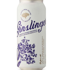 Ginslinger Elderflower Collins 473 ml can