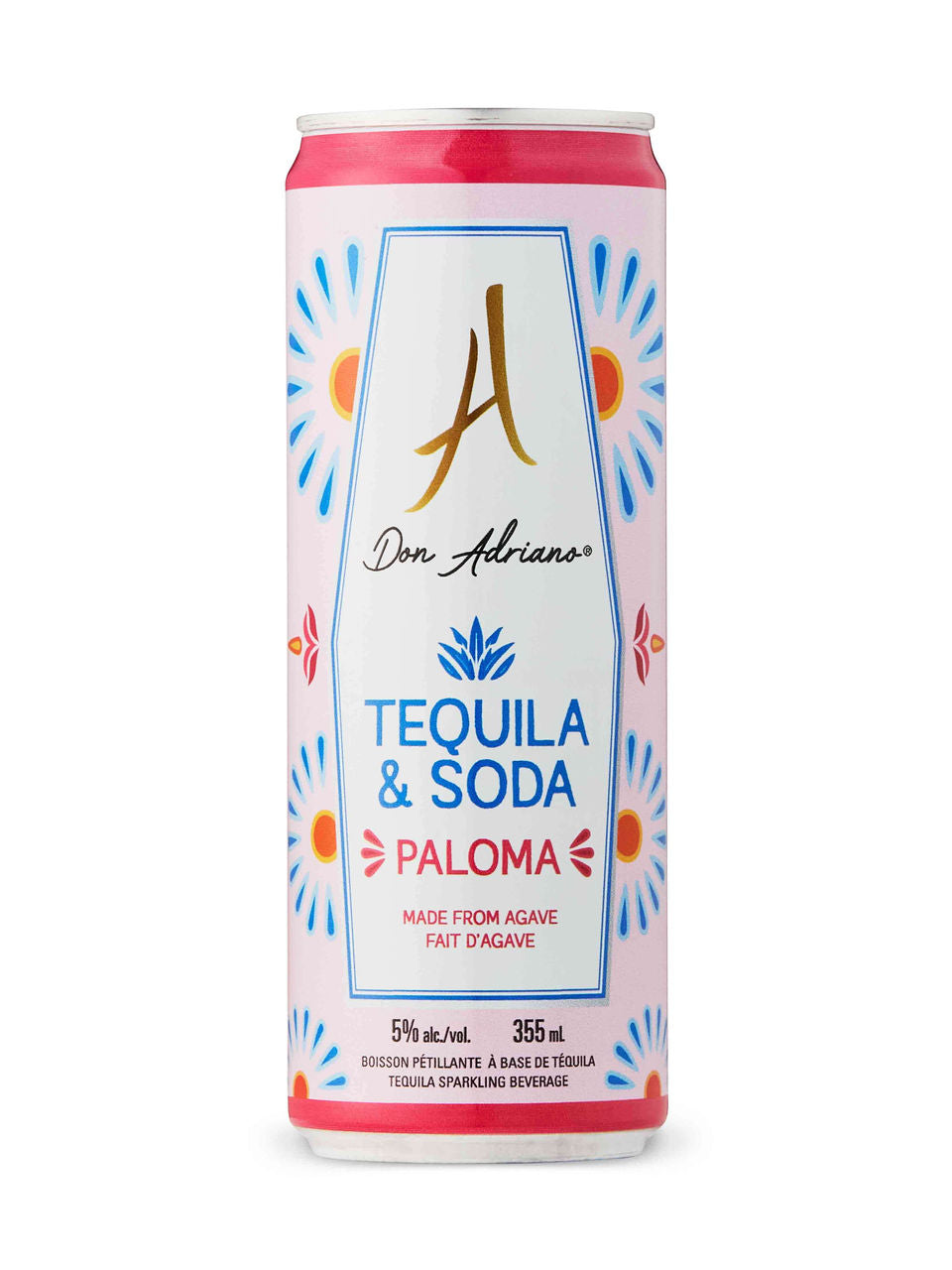 Don Adriano Tequila & Soda Paloma 355 ml can