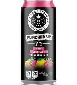 Cottage Springs Punched Up Pink Lemonade 473 ml can