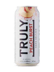 Truly Peach Burst 473 ml can