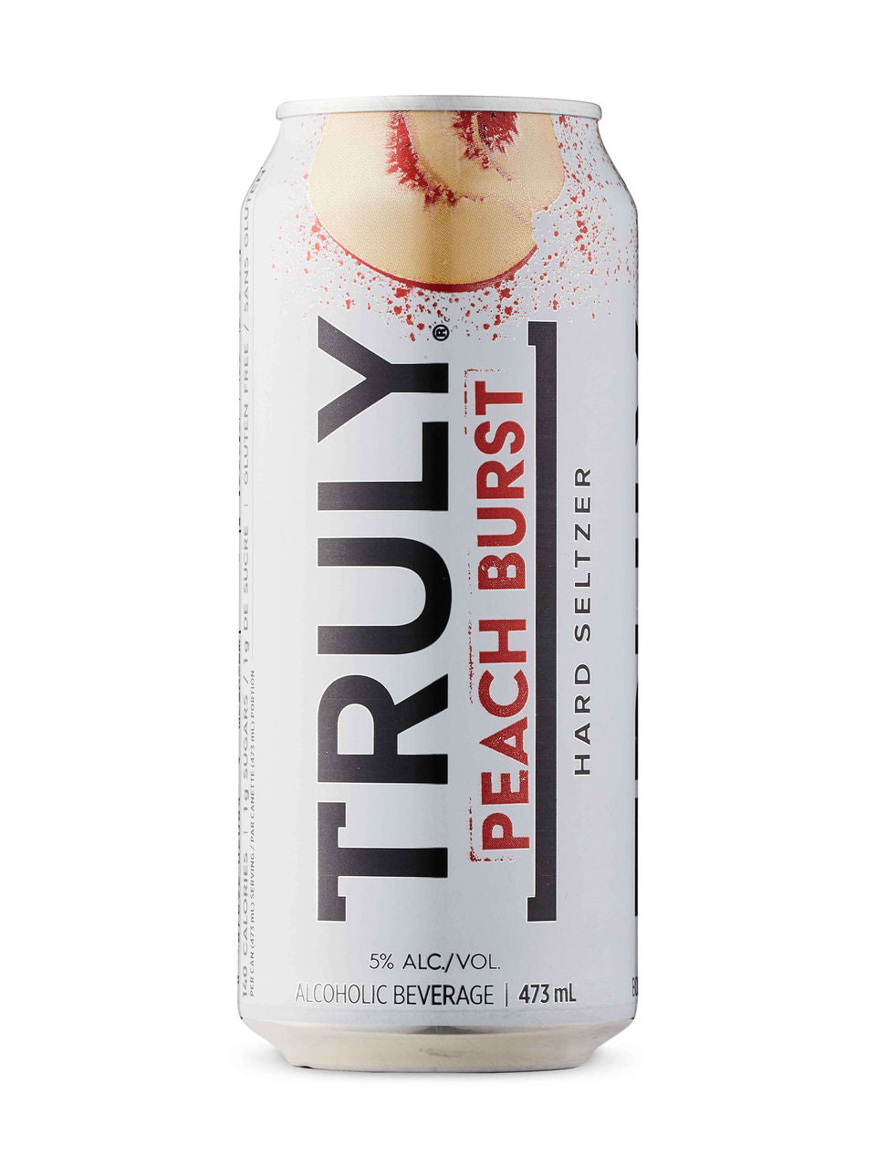 Truly Peach Burst 473 ml can