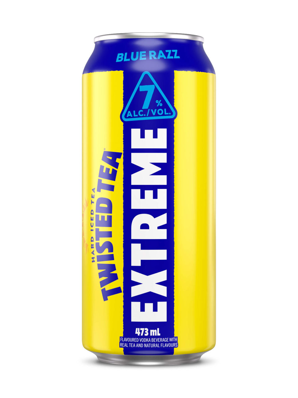 Twisted Tea Extreme Blue Razz 473 ml can
