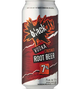 Black Fly Vodka Crushed Root Beer 473 ml can