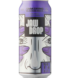Jaw Drop Smashing Blackberries 473 ml can