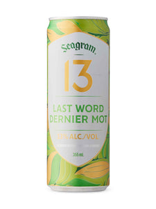 Seagram 13 Last Word 355 ml can