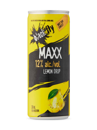 Blackfly Maxx Vodka Lemon Drop 250 ml can