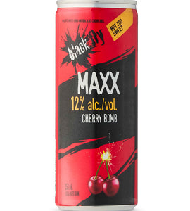 Black Fly MAXX Vodka Cherry Bomb 250 ml can