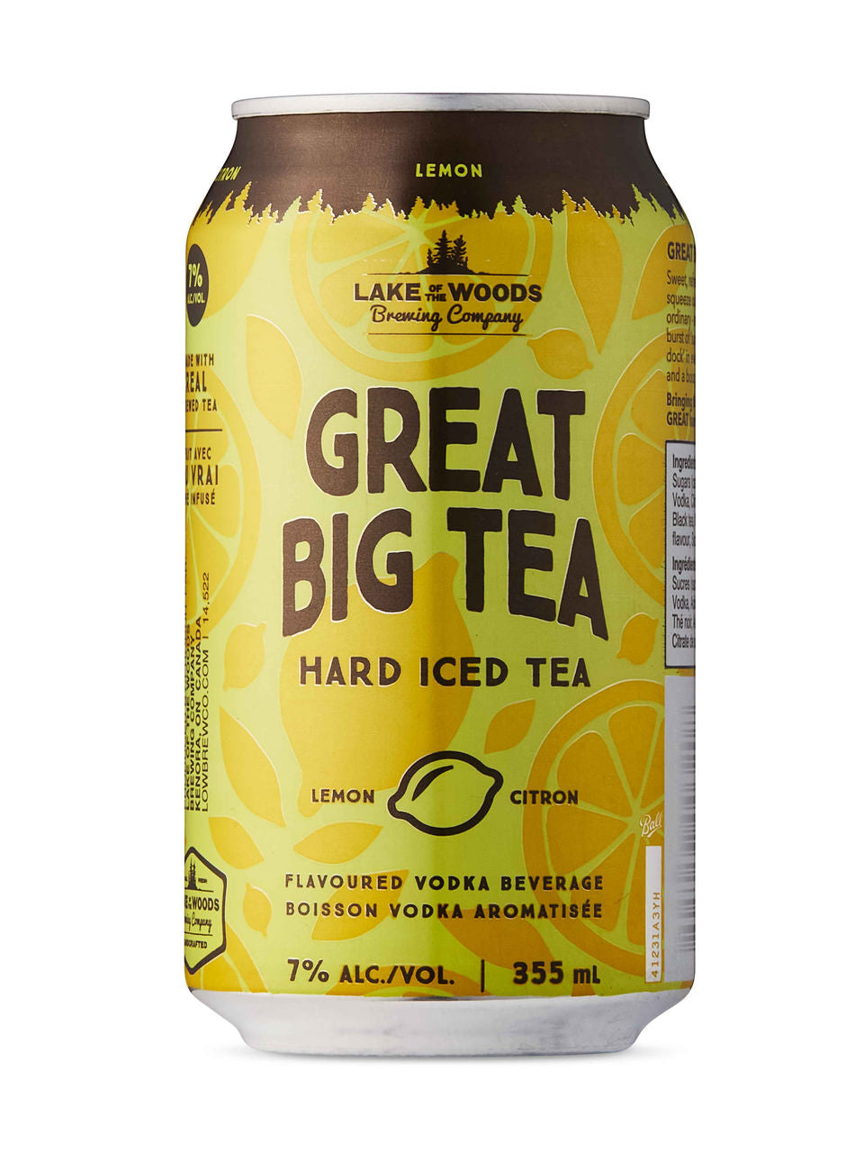 Great Big Tea Hard Iced Tea 355 ml can