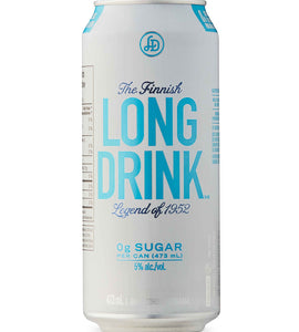 Finnish Long Drink Zero Sugar 473 ml can