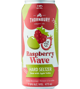 Thornbury Craft Co. Raspberry Wave Hard Seltzer 473 ml can