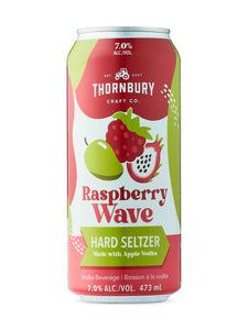 Thornbury Craft Co. Raspberry Wave Hard Seltzer 473 ml can