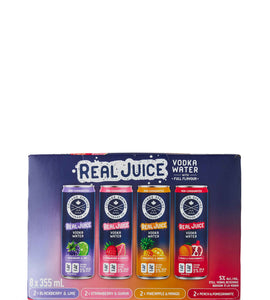 Cottage Spring Real Juice Vodka Water 8pk 8 x 355 ml can