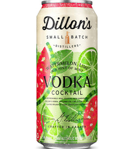 Dillon's Watermelon, Lime & A Hint Of Mint 473 ml can