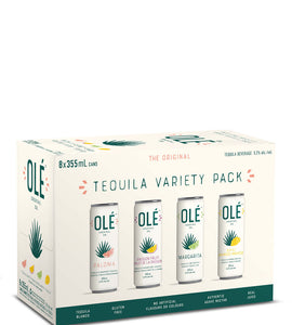 Ole Tequila Variety 8 Pack 8 x 355 ml can