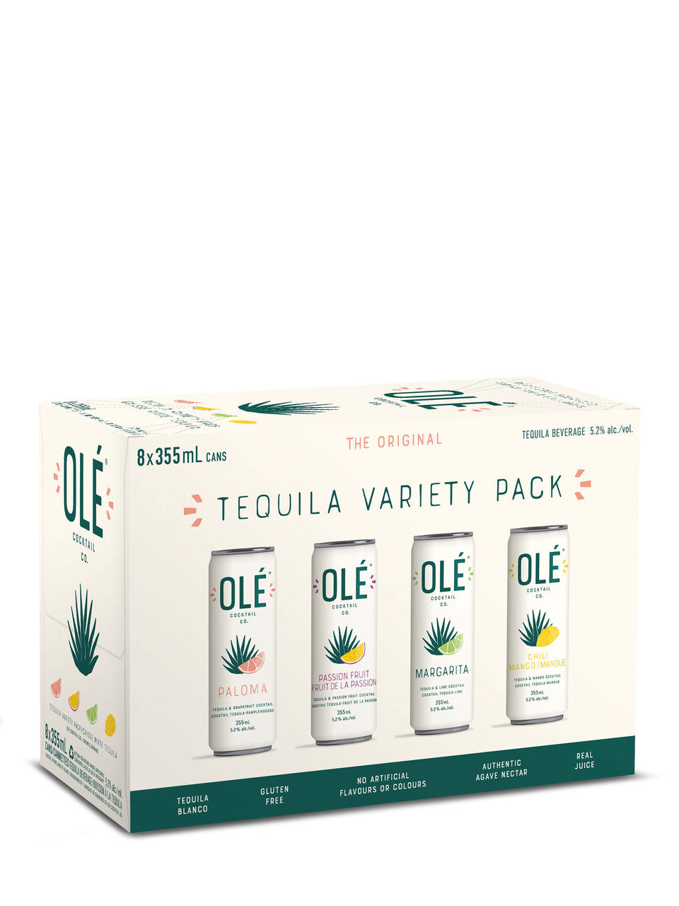 Ole Tequila Variety 8 Pack 8 x 355 ml can