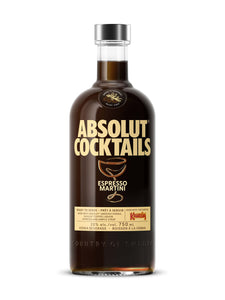 Absolut Cocktail Espresso Martini 750 ml bottle